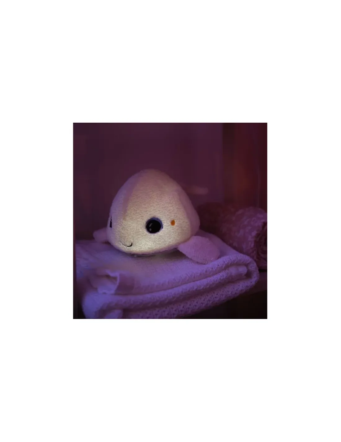 Pabobo Peluche veilleuse avec sons apaisants -