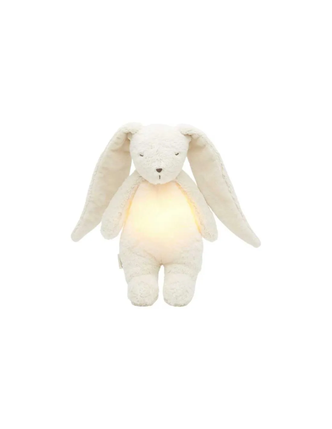 Moonie Peluche veilleuse musicale lapin blanc polaire -