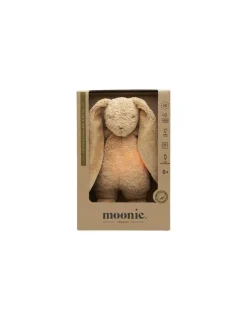 Moonie Peluche veilleuse musicale lapin Cappuccino -