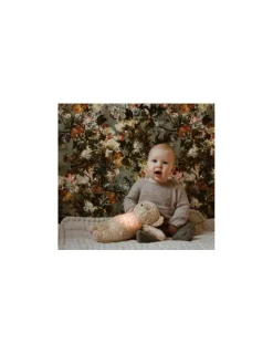 Moonie Peluche veilleuse musicale ourson Cappuccino -