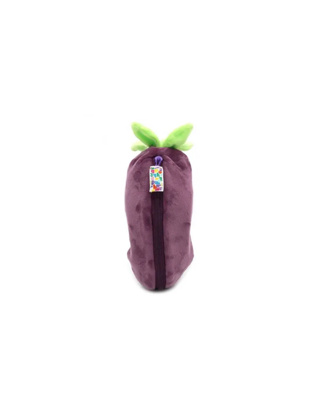 Les Deglingos Peluche Velvet l'éléphant aubergine - Flipetz by Déglingos