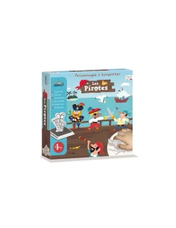 Crea Lign’ Personnages à tamponner Les Pirates - CréaLign'