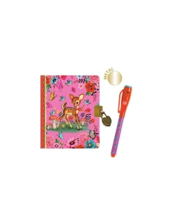 Lovely Paper by Djeco Petit carnet secret avec feutre magique Fiona - Djeco