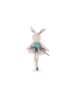 Moulin Roty Petit lapin bleu La petite école de danse -