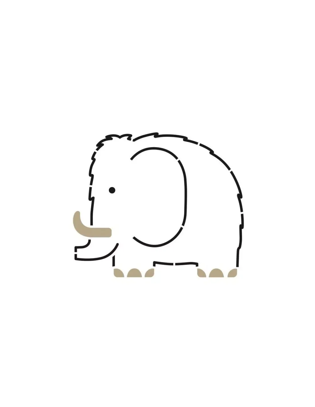 Djeco Pochoirs dinosaures -