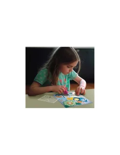 Crea Lign’ Pochoirs motifs couleurs du printemps - CréaLign'