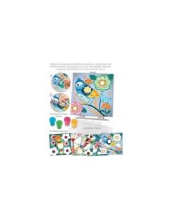 Crea Lign’ Pochoirs motifs couleurs du printemps - CréaLign'