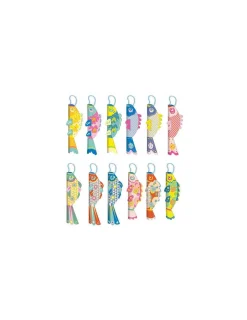 Janod Poissons en papier à créer - Les ateliers du calme