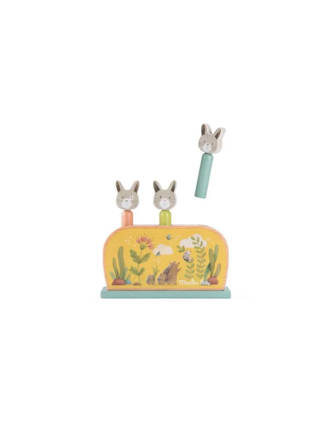 Moulin Roty Pop up Trois petits lapins -