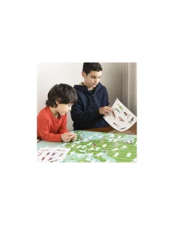 Poppik Poster en stickers football -