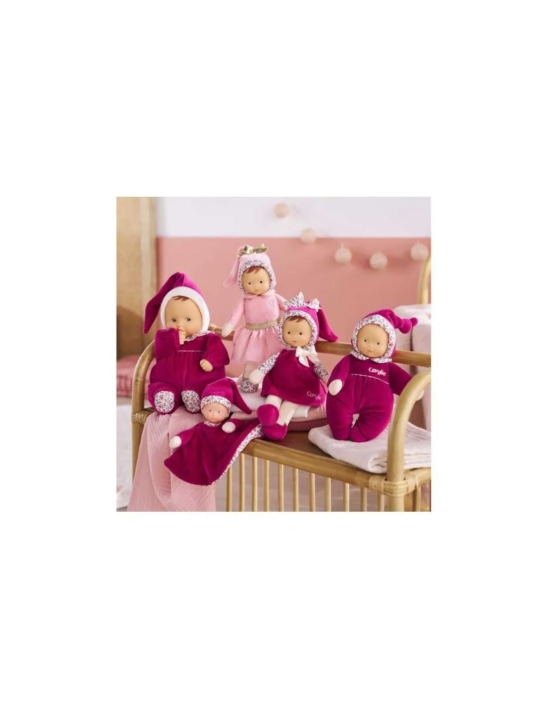 Corolle Poupée Babipouce Rose Grenadine -