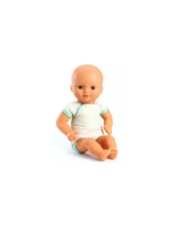 Enfant Djeco Poupée Baby Pistache Pomea -