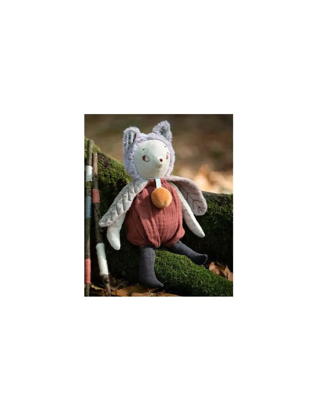 Moulin Roty Poupée chat Giboulée Après la pluie -