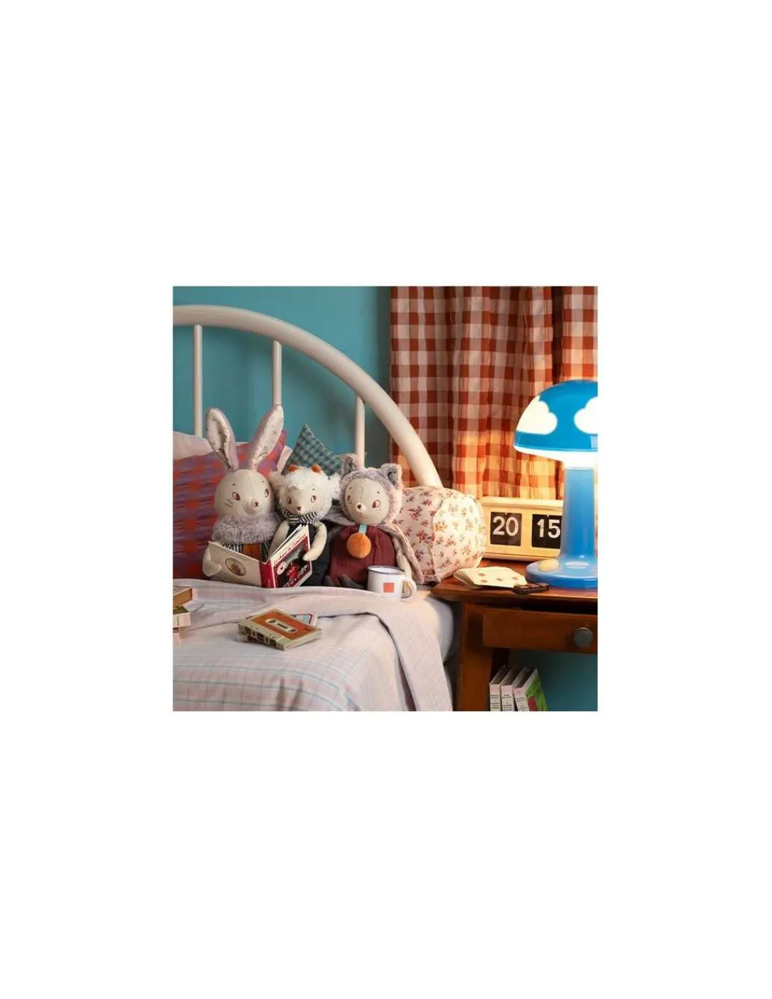 Moulin Roty Poupée chat Giboulée Après la pluie -