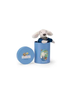 Moulin Roty Poupée chien Pilou bleu Puce & Pilou -