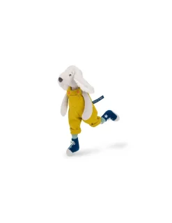 Moulin Roty Poupée chien Pilou jaune Puce & Pilou -