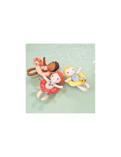 Lilliputiens Poupée de bain Léna la licorne -