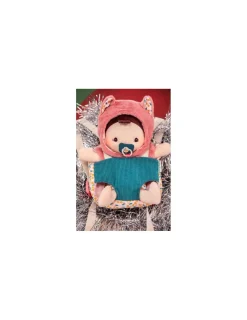 Lilliputiens Poupée Jeanne et porte-bébé -