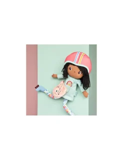Lilliputiens Poupée Liza en rollers -