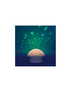 Enfant Pabobo Projecteur d’étoiles Champignon rose -