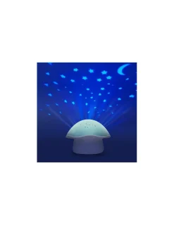 Enfant Pabobo Projecteur d’étoiles Champignon bleu -