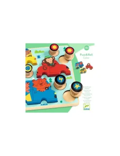 Djeco Puzz & Roll Color -