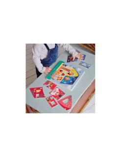 Djeco Puzzle 3 niveaux Chez Moo -