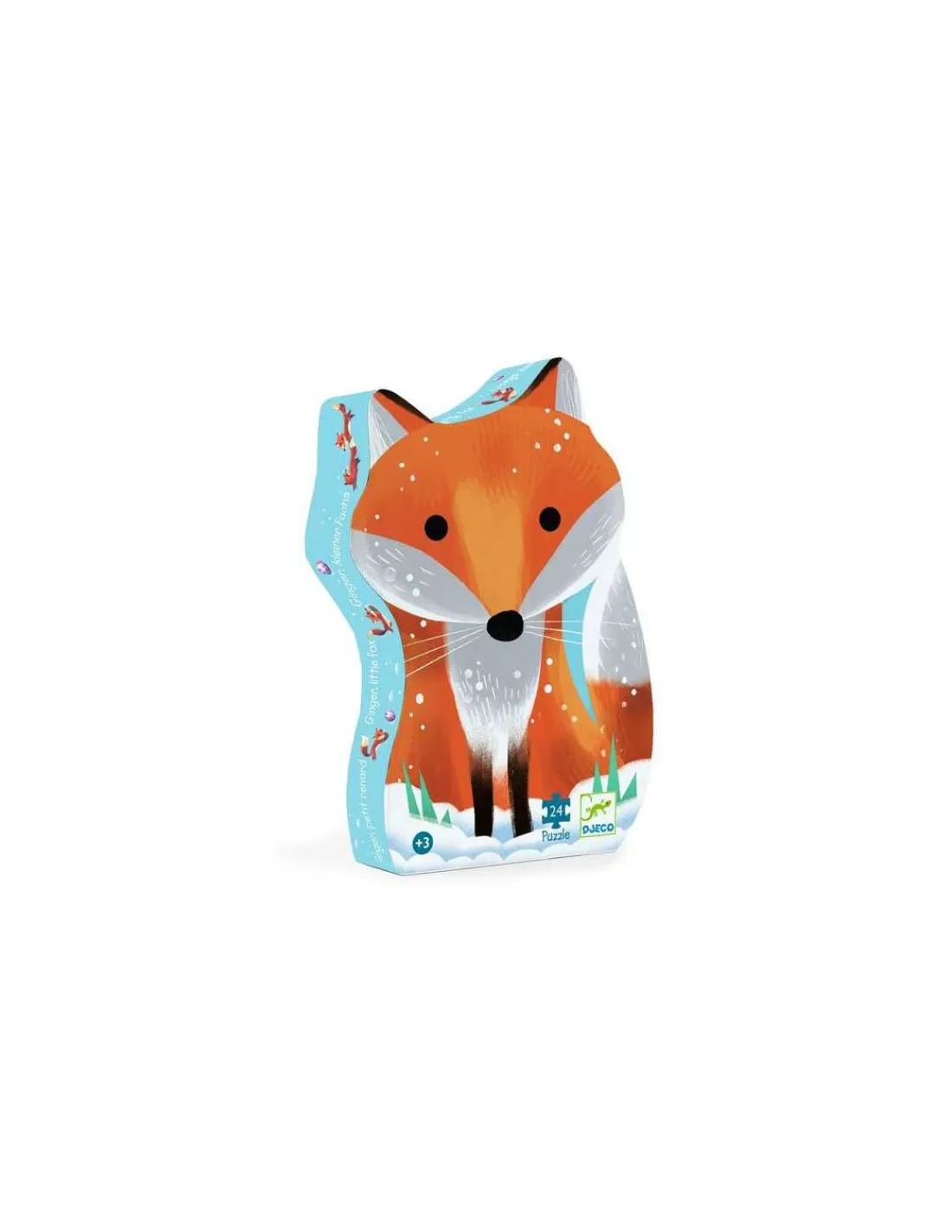Djeco Puzzle 24 pièces Ginger petit renard -