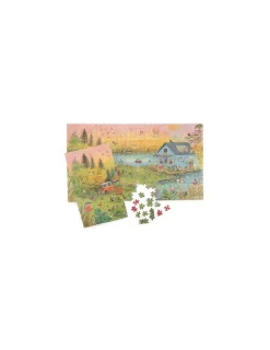Moulin Roty Puzzle 500 pièces La grande famille -