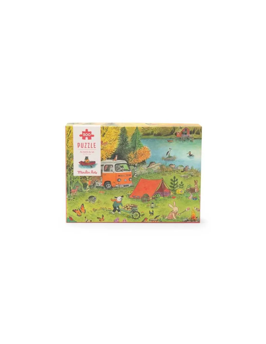 Moulin Roty Puzzle 500 pièces La grande famille -