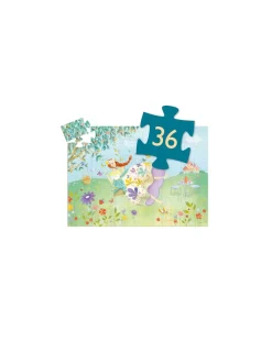 Djeco Puzzle 36 pièces la princesse du printemps -