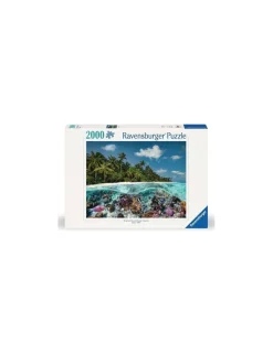 Ravensburger Puzzle 2000 pièces Une plongée aux Maldives -