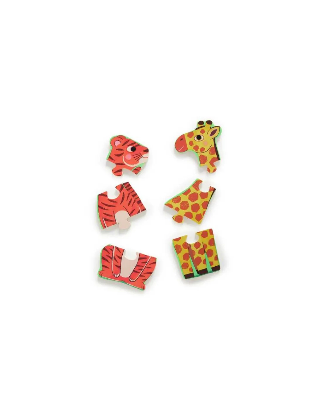 Djeco Puzzle bois Coucou Tigre -