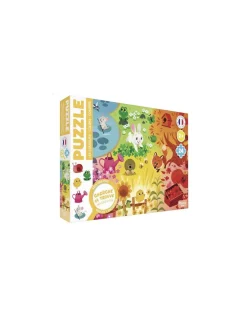 Auzou Puzzle cherche et trouve des tout petits les couleurs -
