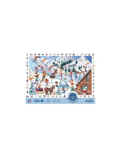 Enfant Sentosphere Puzzle Cherche et trouve Sports d'Hiver - Sentosphère