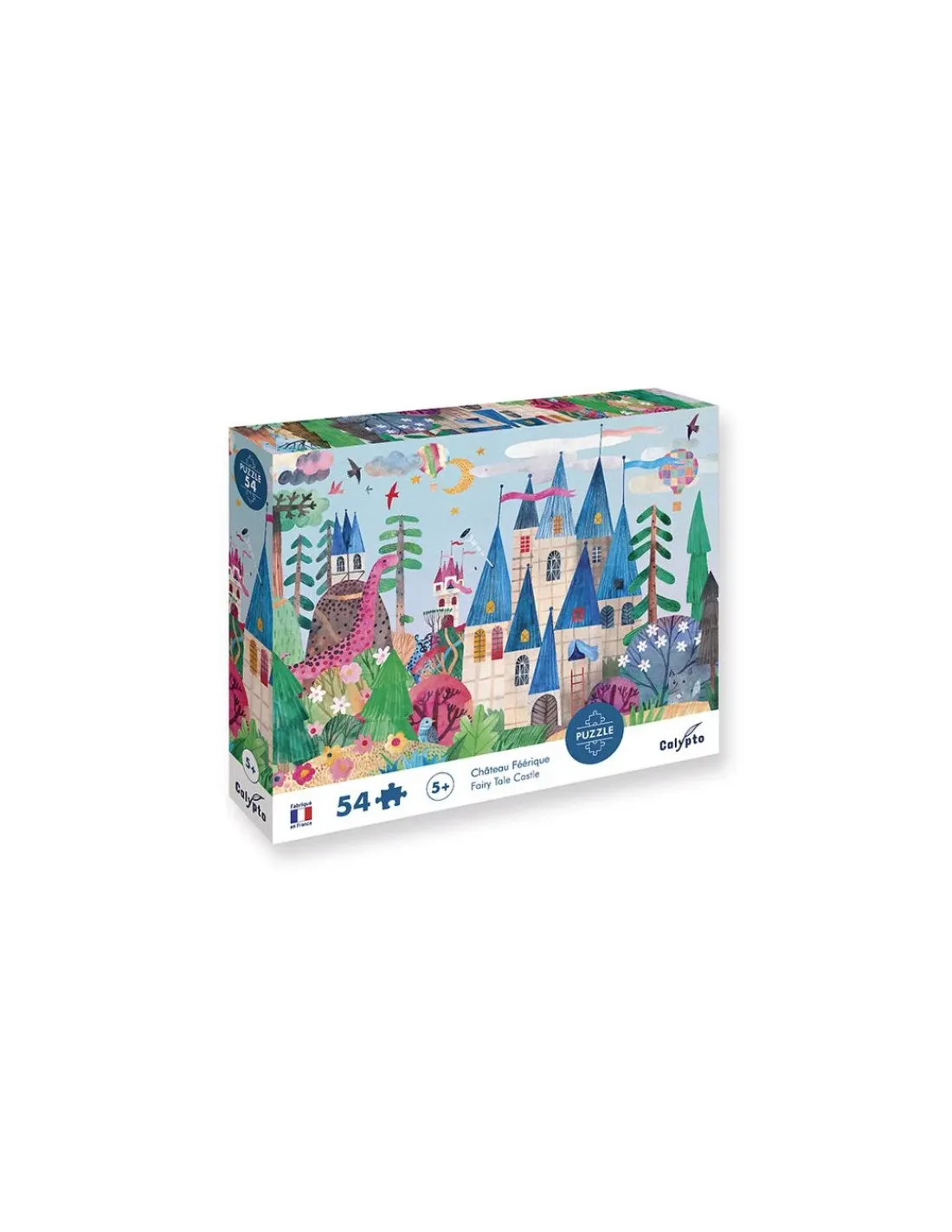 Enfant Sentosphere Puzzle Château féérique 54 pièces - Sentosphère