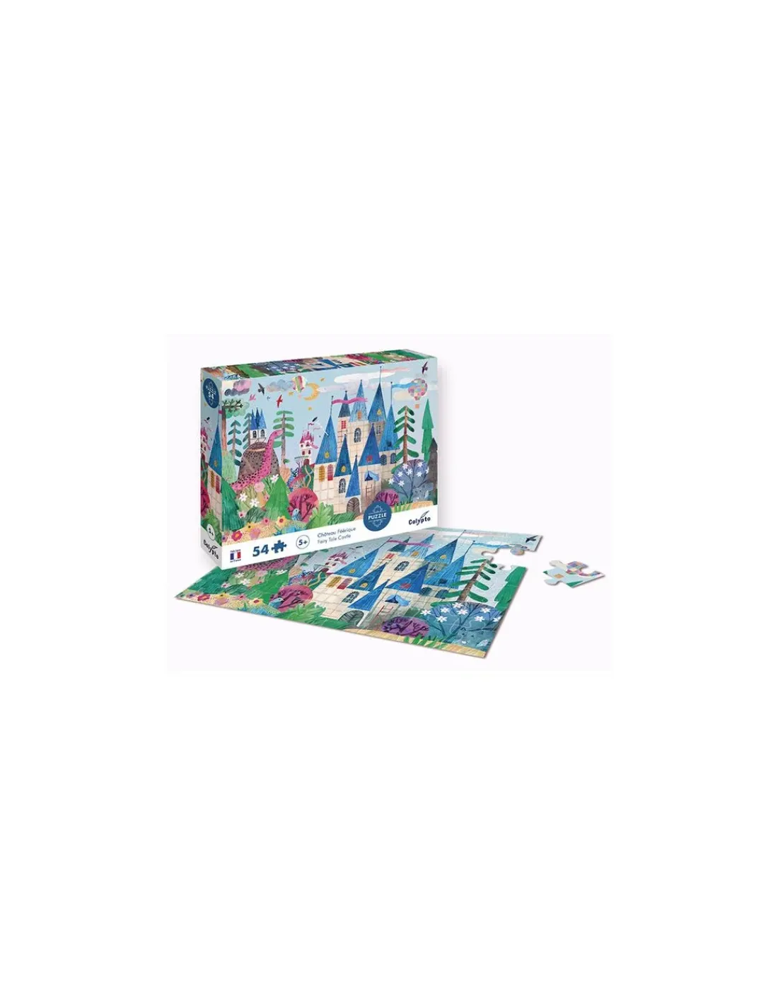 Enfant Sentosphere Puzzle Château féérique 54 pièces - Sentosphère