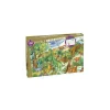 Djeco Puzzle d'observation Dinosaures et livret -