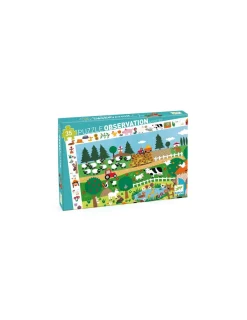 Djeco Puzzle d'observation La ferme -