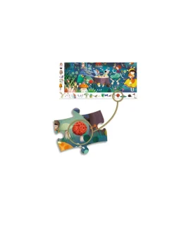 Enfant Djeco Puzzle d'observation la forêt enchantée -