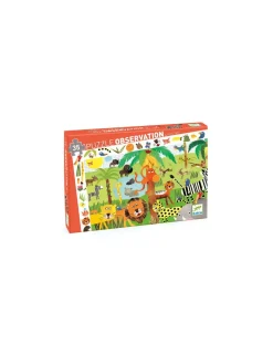 Djeco Puzzle d'observation La jungle -