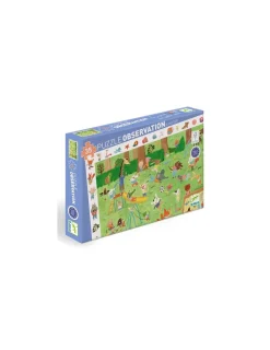 Djeco Puzzle d'observation Le square des petits amis -