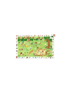 Djeco Puzzle d'observation Le square des petits amis -