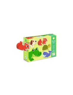 Djeco Puzzle duo animaux -