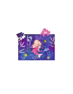 Djeco Puzzle Ella la sirène 36 pièces -