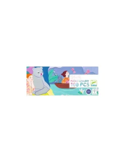 Djeco Puzzle gallery Children's lake 100 pièces -
