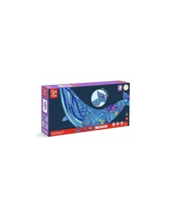 Hape Toys Puzzle géant Baleine 200 pièces - Hape