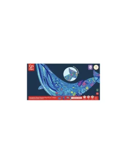 Hape Toys Puzzle géant Baleine 200 pièces - Hape