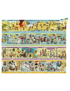 Vilac Puzzle grande frise historique 4 x 100 pcs -