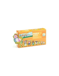 Djeco Puzzle Grands et petits à la ferme -